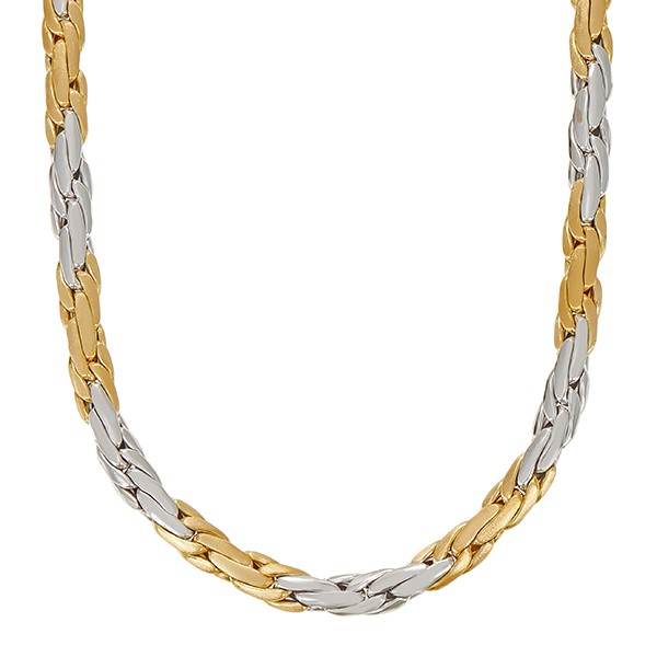 Collier, 18K, Gelb-/Weißgold Detailbild #1