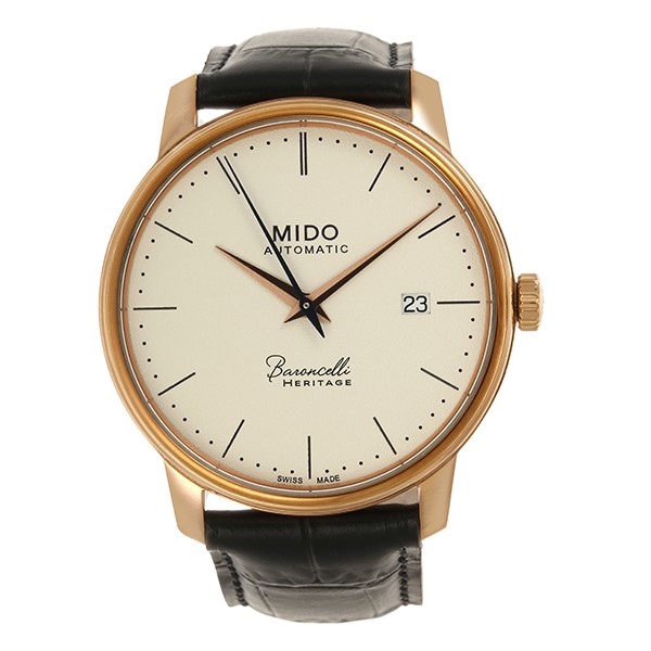 Herrenuhr, Mido 'Baroncelli' Automatik Detailbild #1