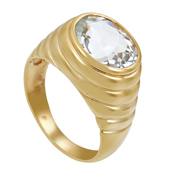 Ring, 9k, Gelbgold, Topas Detailbild #1