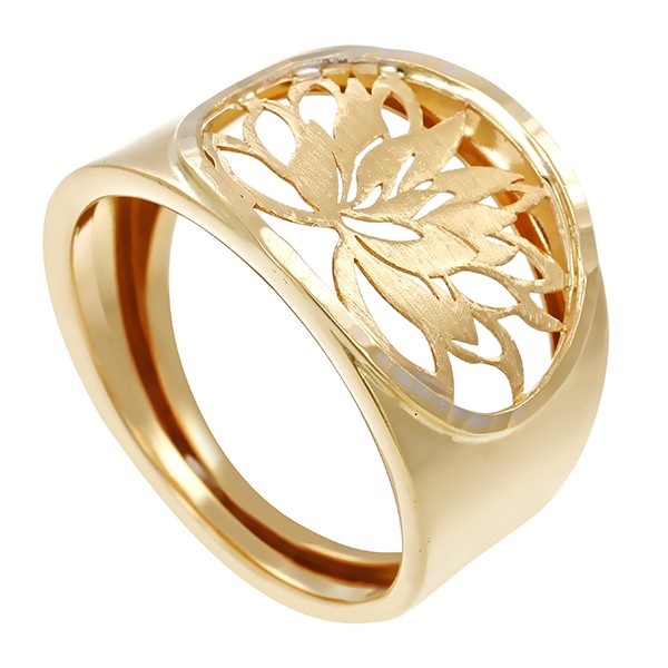 Ring, 14K, Gelbgold Detailbild #1