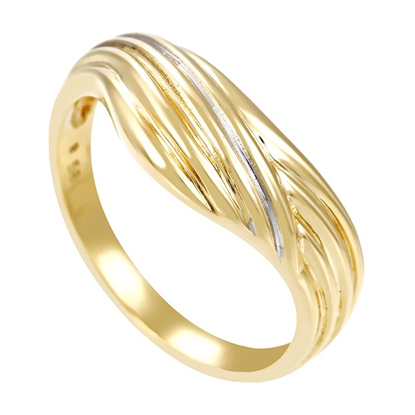 Damenring, 14K, Gelbgold Detailbild #1