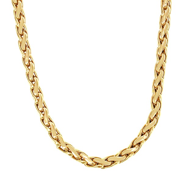 Collier, 14K, Gelb-/Weißgold, Diamanten Detailbild #1